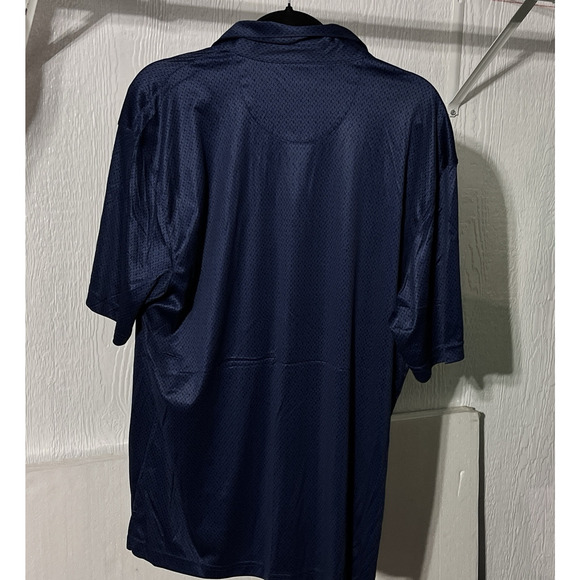 Golf Shirts Lot of 3 Extra Large Heat Gear Green Blue Stripe 2 Greg Norman - Picture 7 of 16